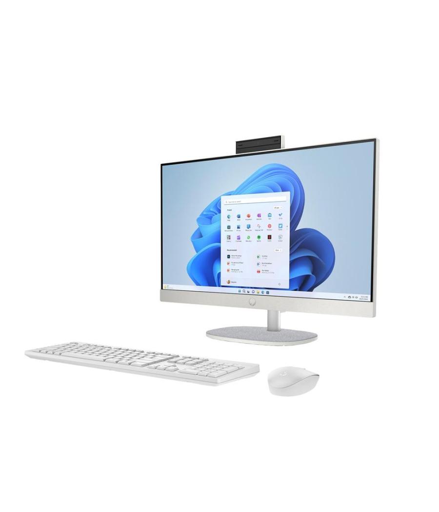 Ordenador all in one hp 24 - cr0138ns ryzen 3 - 7320u - 8gb - ssd 512gb - 23.8 pulgadas - freedos