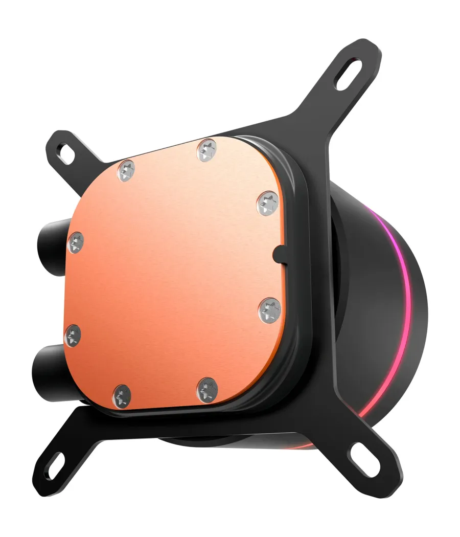 Nzxt kraken core rgb - 360mm aio liquid cooler with rgb cap & rgb core fan (black) rl-kr36c-b1