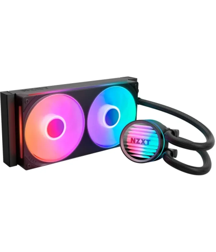 Nzxt kraken core rgb - 240mm aio liquid cooler with rgb cap & rgb core fan (black) rl-kr24c-b1