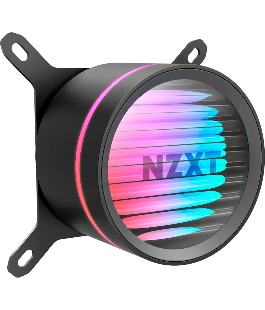 Nzxt kraken core rgb - 240mm aio liquid cooler with rgb cap & rgb core fan (black) rl-kr24c-b1