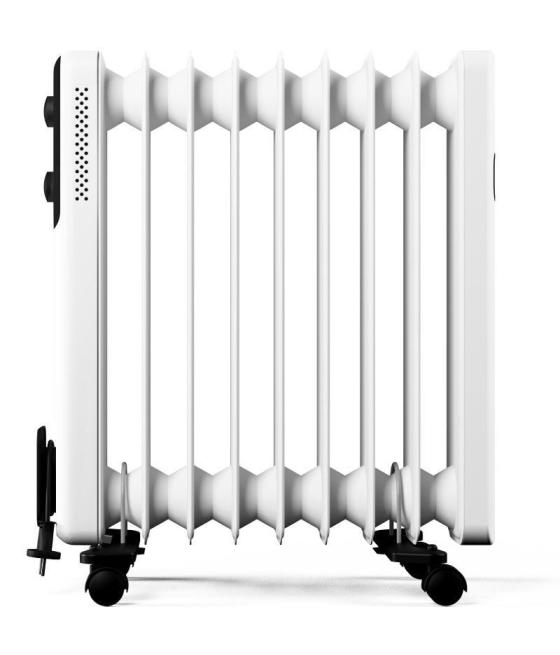 Radiador de aceite tristar ka-5379/ 3 potencias/ 800-1200-2000w/ 9 elementos caloríficos