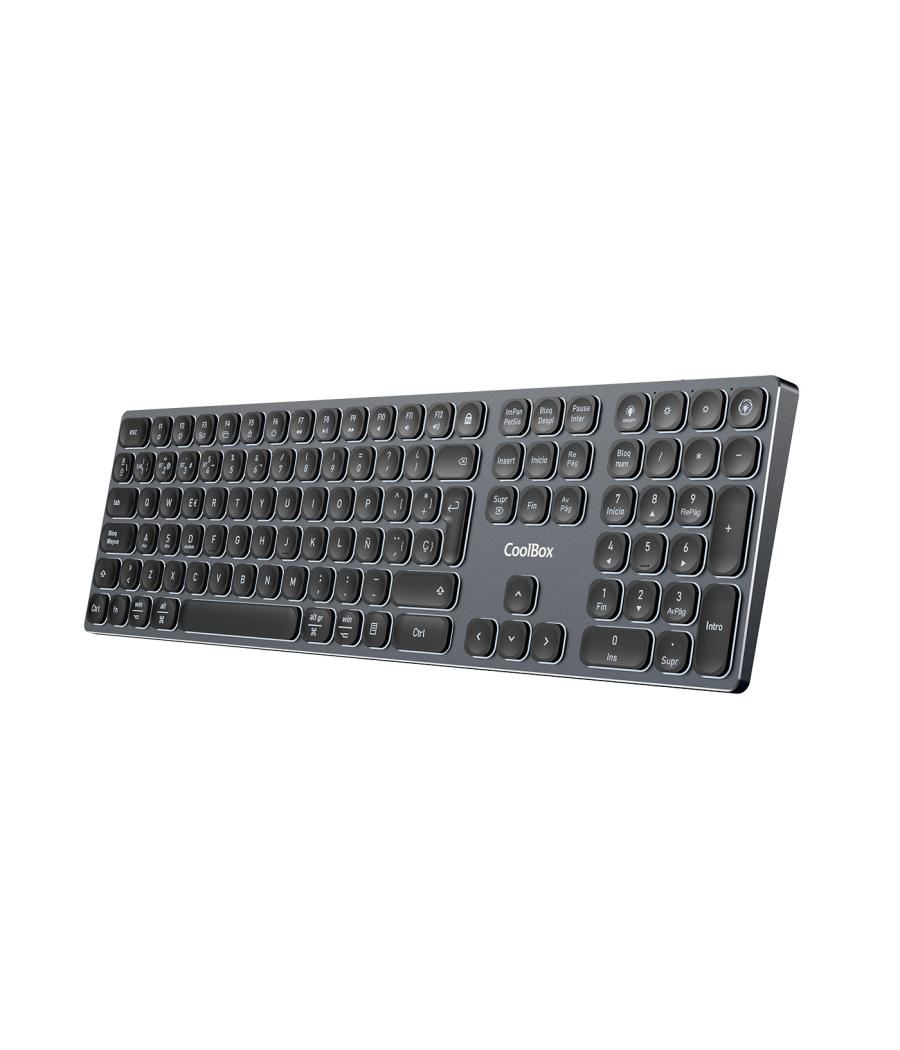 Teclado wireless moonlight b431 negro coolbox