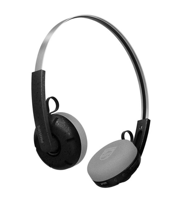 Auriculares inalámbricos philips 2000 series tah2000bk/ con micrófono/ bluetooth/ negros