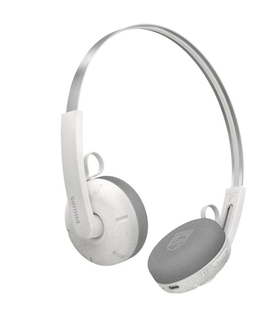 Auriculares inalámbricos philips 2000 series tah2000wt/ con micrófono/ bluetooth/ blancos