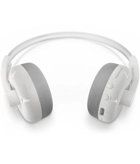 Auriculares inalámbricos philips 2000 series tah2000wt/ con micrófono/ bluetooth/ blancos