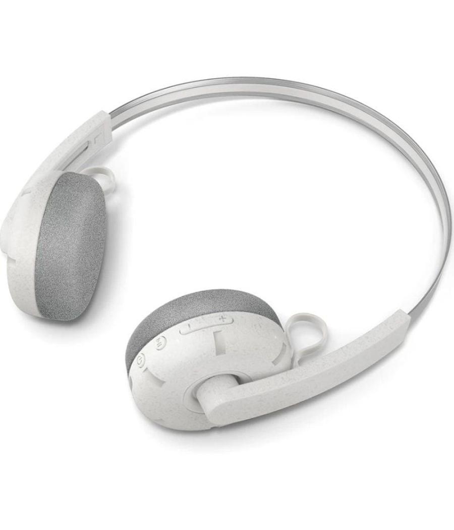 Auriculares inalámbricos philips 2000 series tah2000wt/ con micrófono/ bluetooth/ blancos