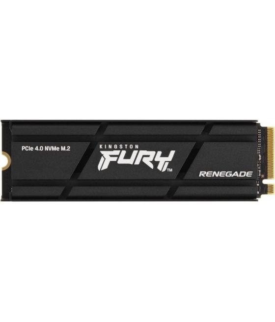 Disco ssd kingston fury renegade ssd 2tb/ m.2 2280 pcie gen4/ con disipador de calor/ full capacity