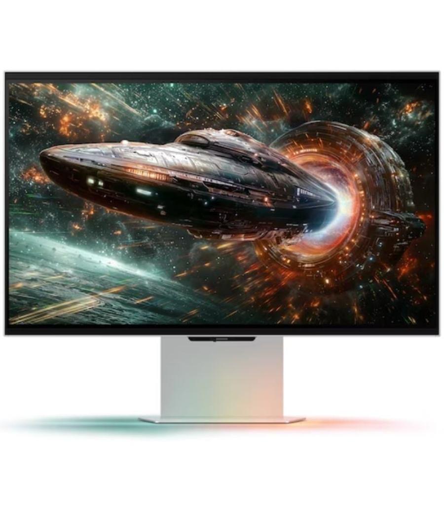 Monitor gaming samsung odyssey 3d g90xf s27fg900xu 27'/ 4k/ 1ms/ 165hz/ 3d/ multimedia/ regulable en altura/ plata