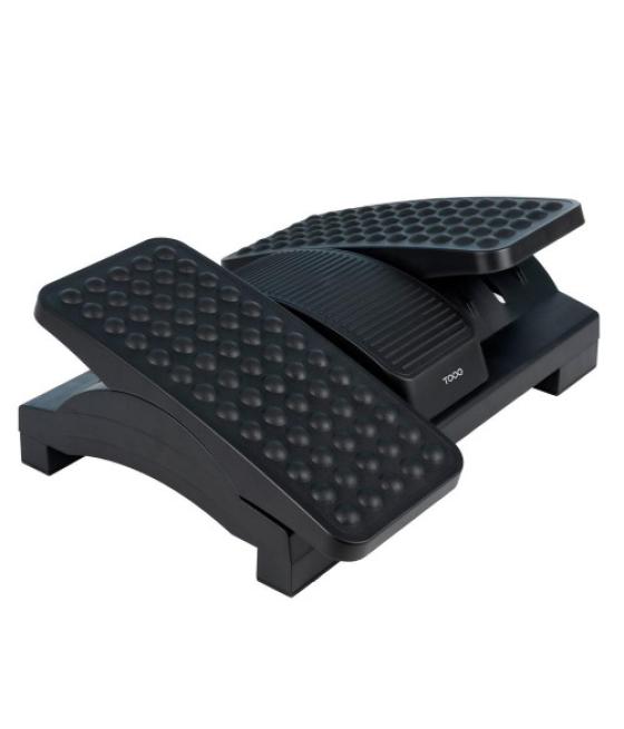 Tooq (tqfr0605-b) reposapies ajustable en altura e inclinación, negro