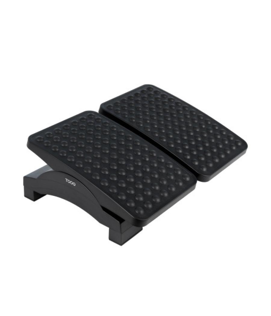 Tooq reposapies ajustable en altura e inclinación, negro