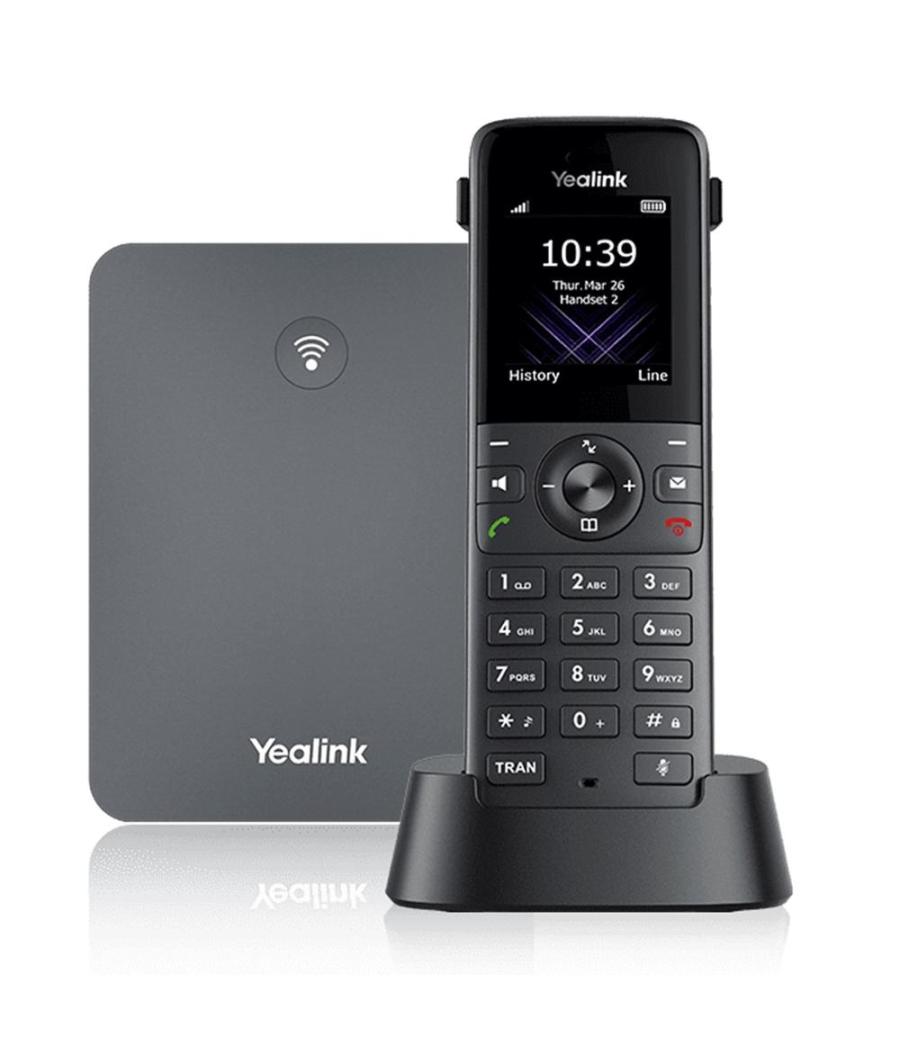 Telefono inalambrico dect yealink w73h negro