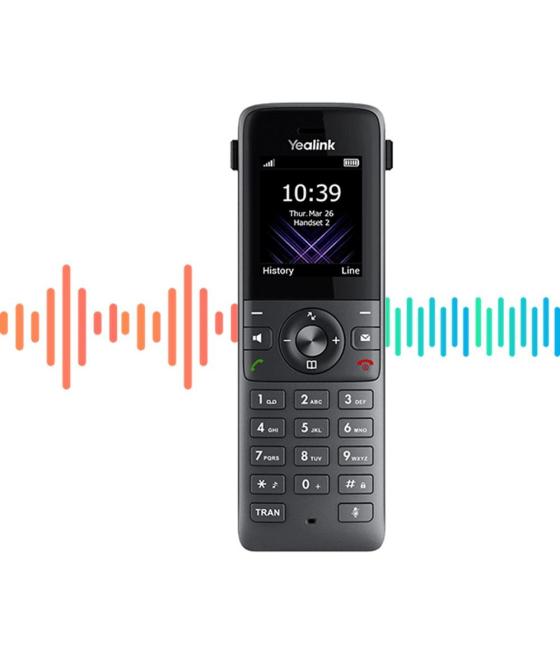 Telefono inalambrico dect yealink w73h negro