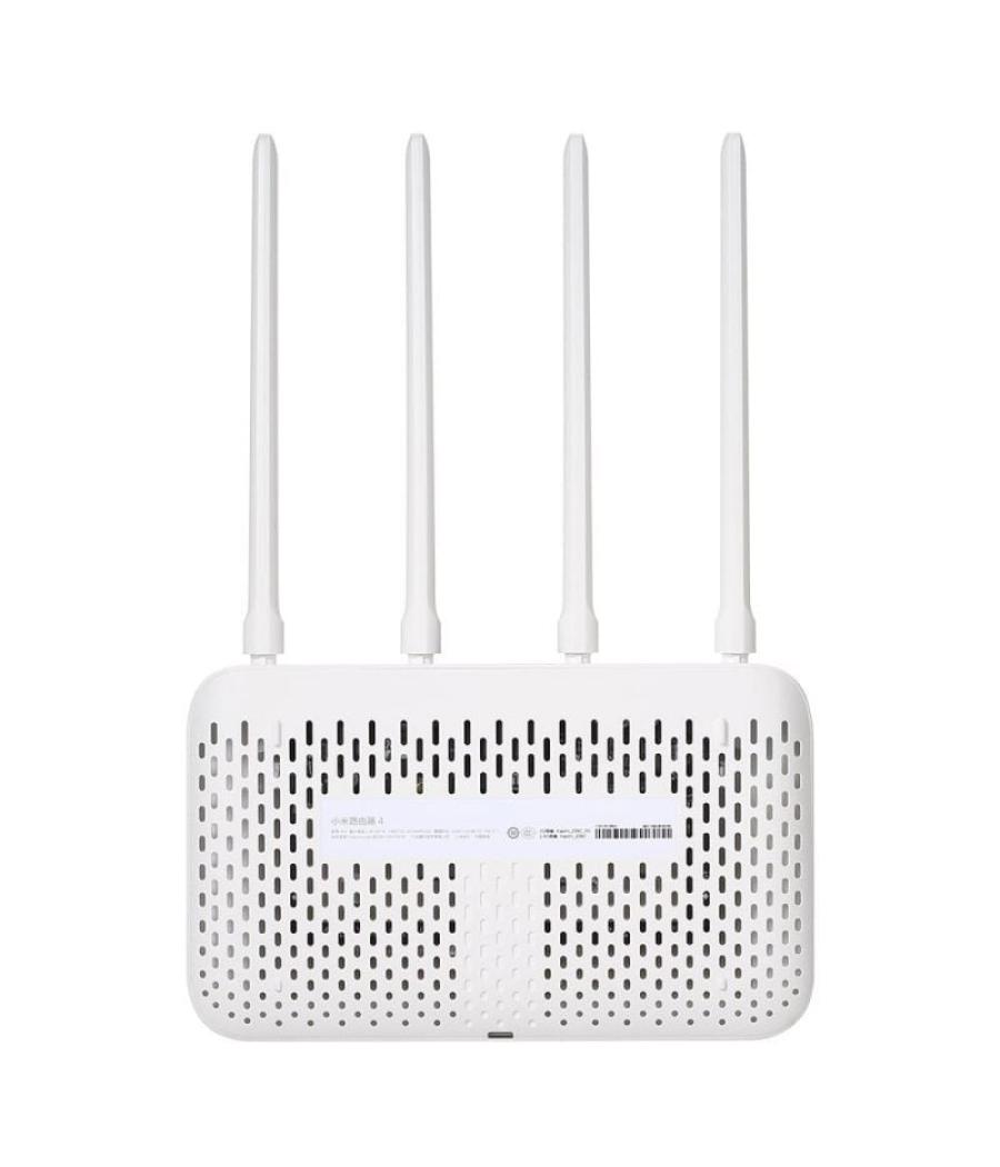 Router inalámbrico xiaomi mi router 4a gigabit edition 1200mbps 2.4ghz 5ghz/ 4 antenas/ wifi 802.11a/b/g/n/ac