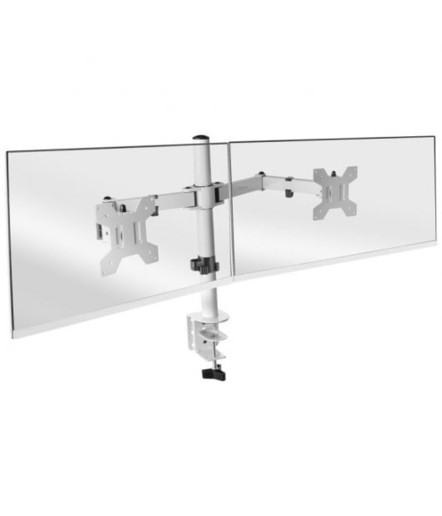 Soporte monitor dual articulable 32'' blanco marm pro 2 mars gaming