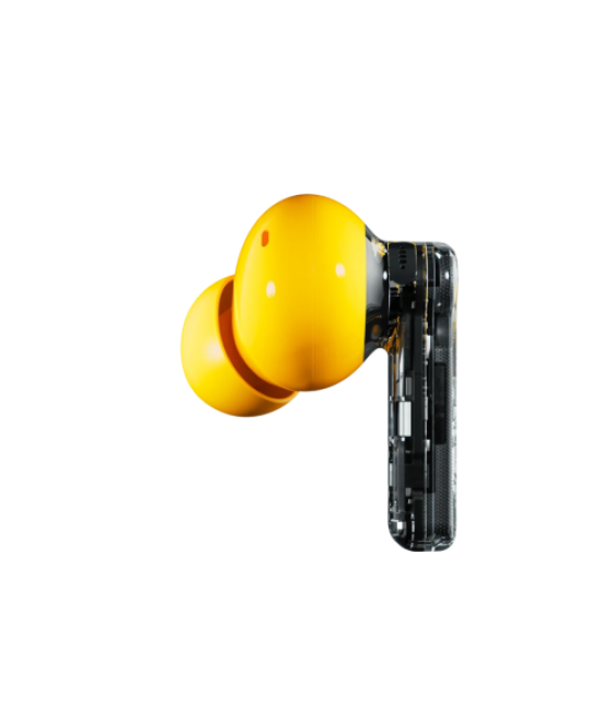 Nothing ear (a) auriculares true wireless stereo (tws) dentro de oído llamadas/música usb tipo c bluetooth transparente, amarill