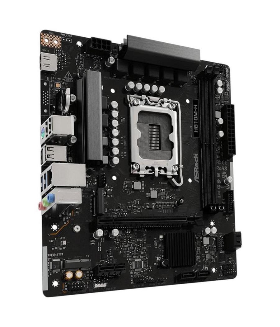 Placa base asrock h810m - h matx - 2x ddr5 lga 1851