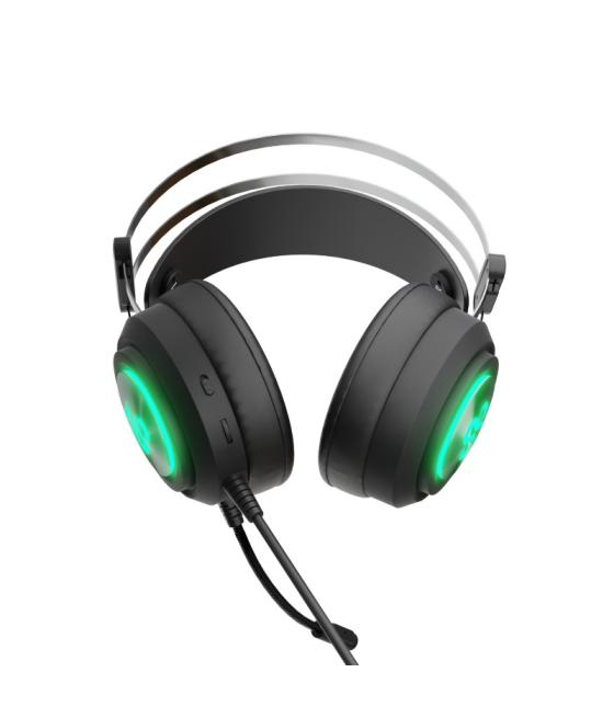Auriculares gaming newskill drakain v2 rgb negro
