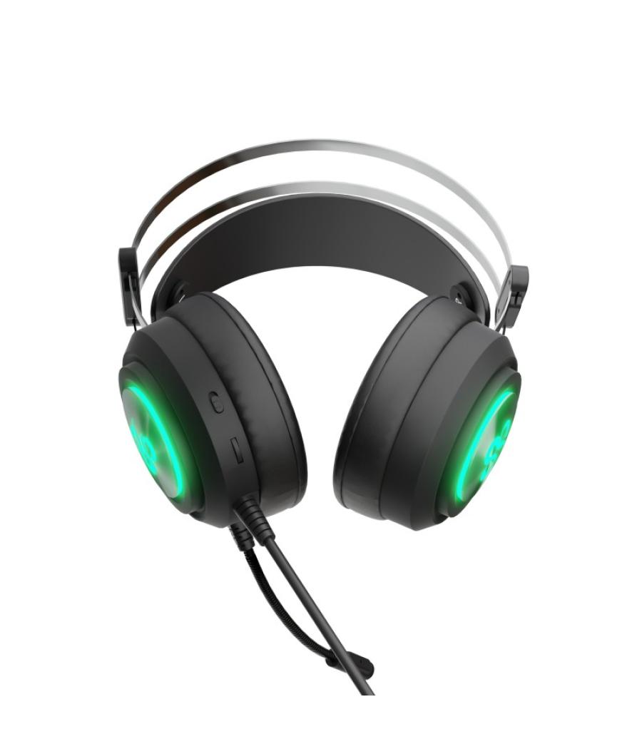 Auriculares gaming newskill drakain v2 rgb negro