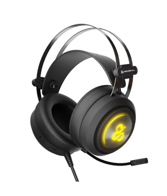 Auriculares gaming newskill drakain v2 rgb negro