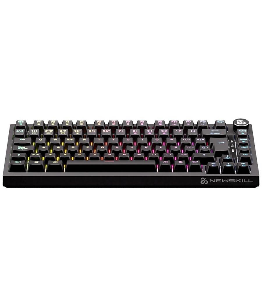 Teclado gaming newskill pyros pro inalambrico rgb negro