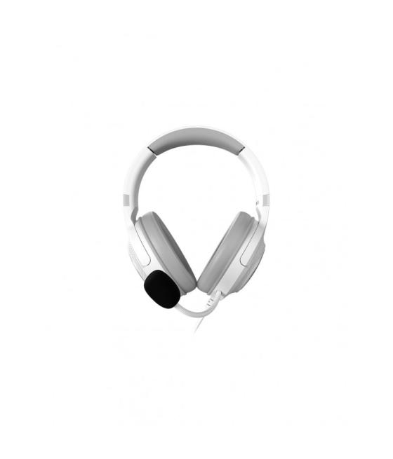 Auriculares gaming newskill sobek inalambrico rgb blanco
