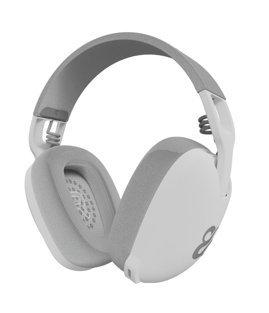 Auriculares gaming newskill bael ivory inalambrico blanco