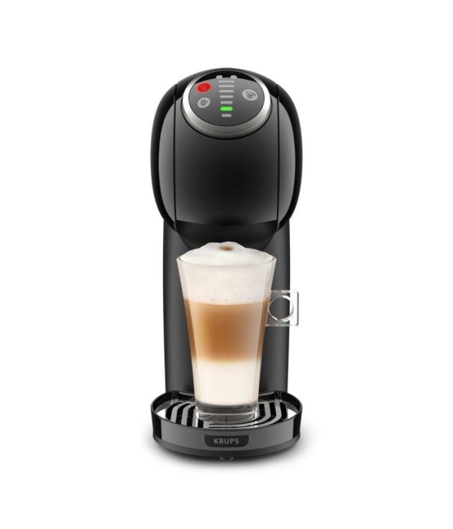 Cafetera de cápsulas krups genio s plus/ negra