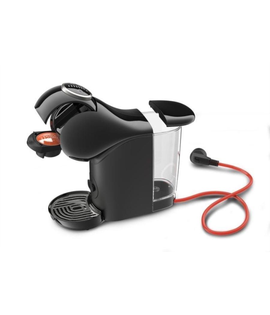 Cafetera de cápsulas krups genio s plus/ negra