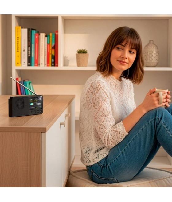 Radio portátil spc jetty lite dab+/ negra