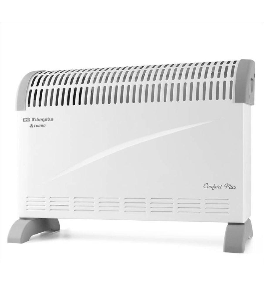 Convector orbegozo cvt 3300 c/ 3 niveles de potencia/ 750-1250-2000w