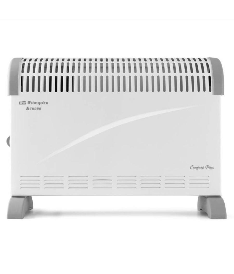 Convector orbegozo cvt 3300 c/ 3 niveles de potencia/ 750-1250-2000w