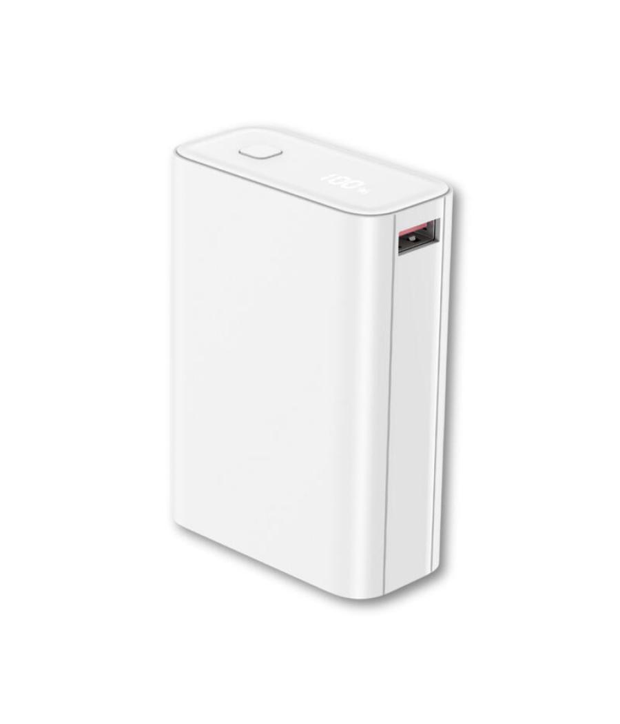 Powerbank qcharx kratos inalambrico 20000mah blanco