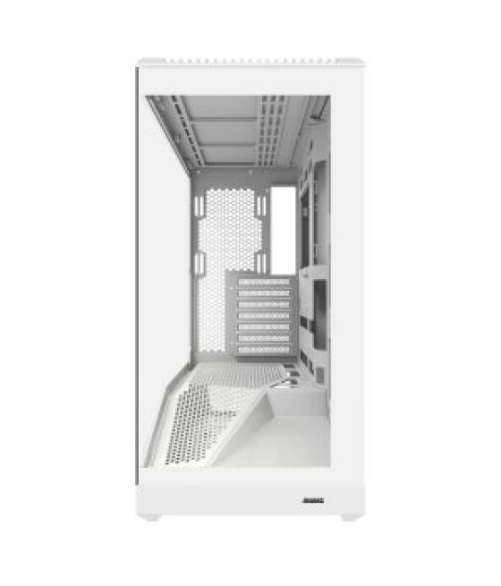 Caja atx semitorre abysm arian frame a400 white 1x3.5" 1x2.5" usb-c gpu max 420mm