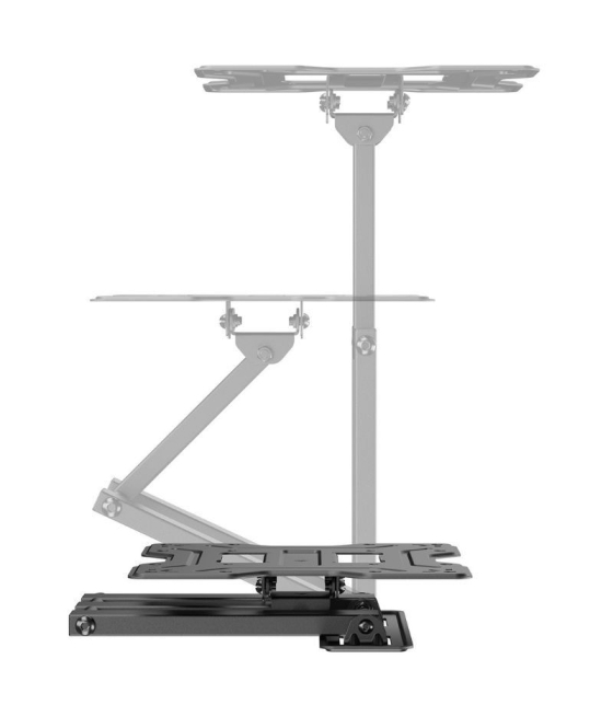 Soporte de pared inclinable/ giratorio aisens wt43tse-413 para tv de 23-43'/ hasta 30kg