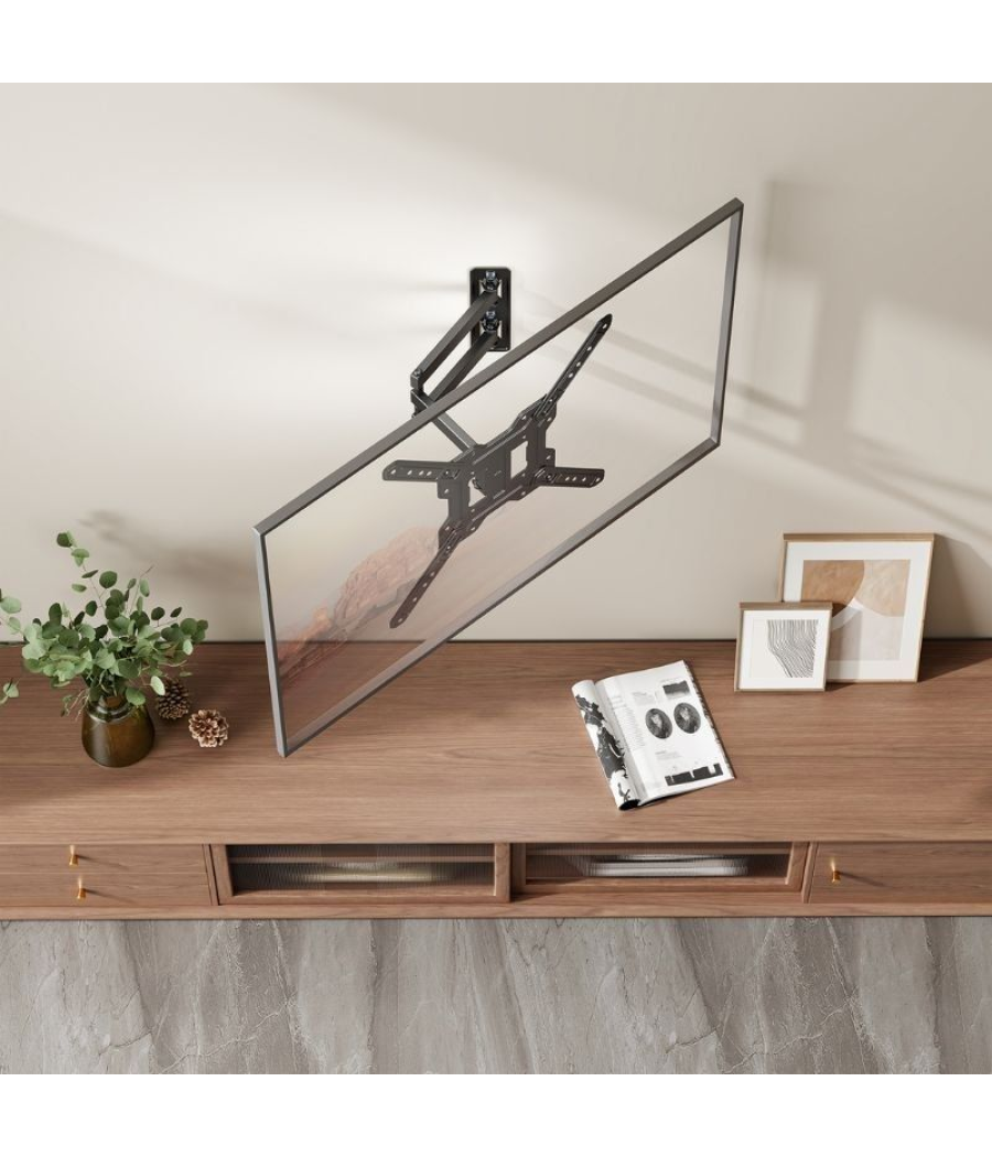 Soporte de pared inclinable/ giratorio aisens wt65tse-417 para tv de 23-65'/ hasta 30kg