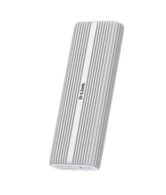 Docking usb-c 4,0 dlink dsp-411 m.2/nvme/ngff para ssd soporta hasta 8tb