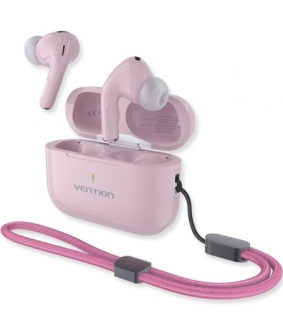 Auricular bluetooth echo lite e11 plus rosa vention