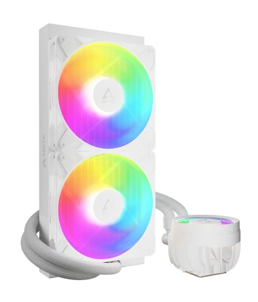 Sistema de refrigeración líquida arctic liquid freezer iii pro 280 a-rgb/ blanco