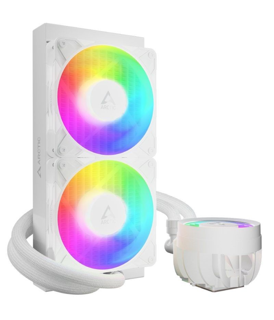 Sistema de refrigeración líquida arctic liquid freezer iii pro 240 a-rgb/ blanco