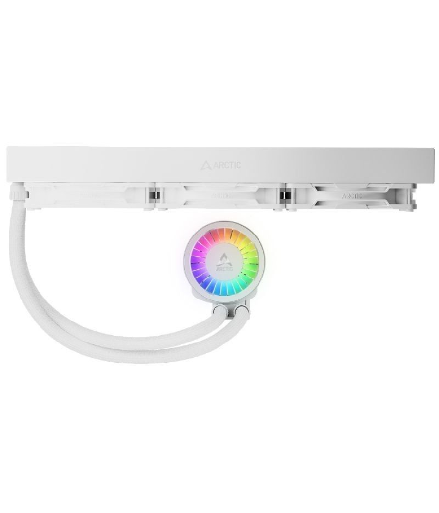 Sistema de refrigeración líquida arctic liquid freezer iii pro 420 a-rgb/ blanco