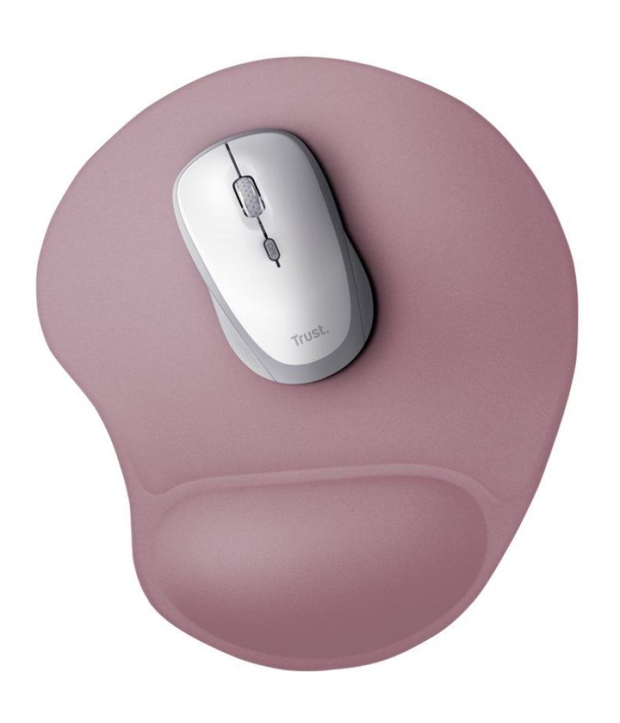 Alfombrilla raton gel bigfoot rosa trust