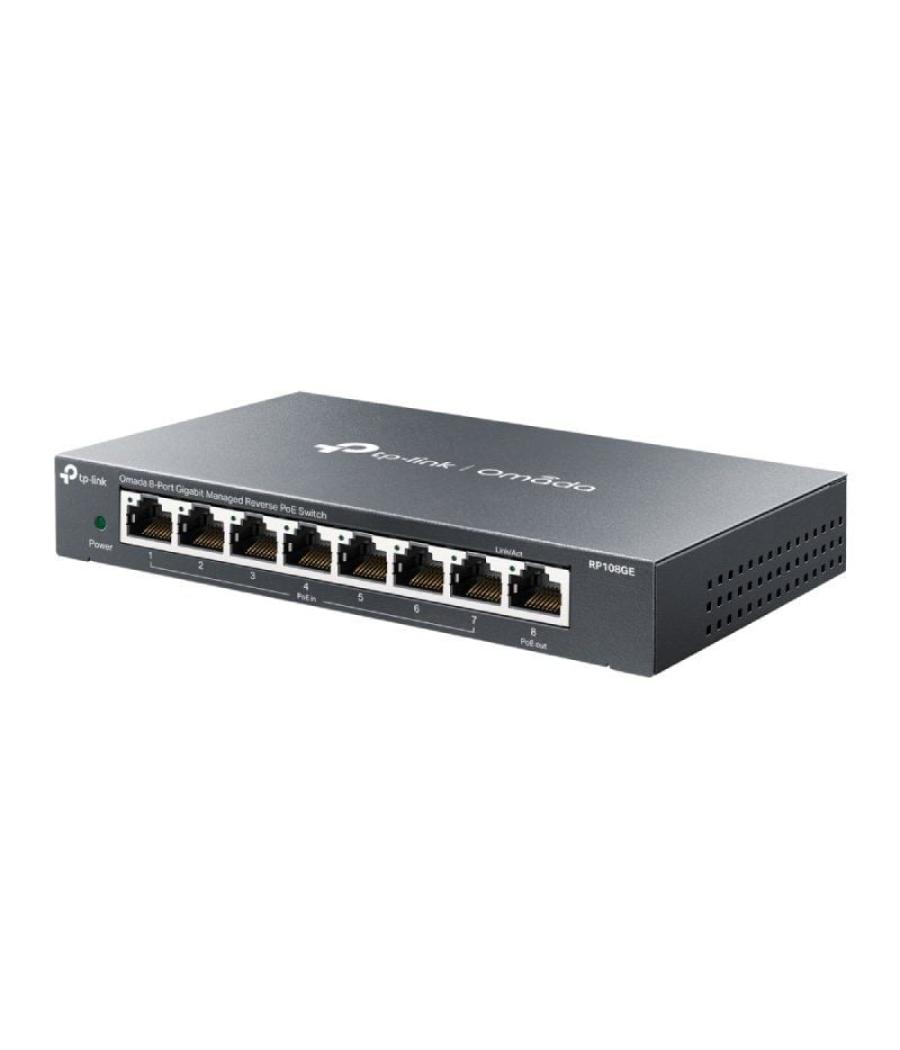 Switch tp-link tl-rp108ge 8 puertos/ rj-45 10/100/1000 poe