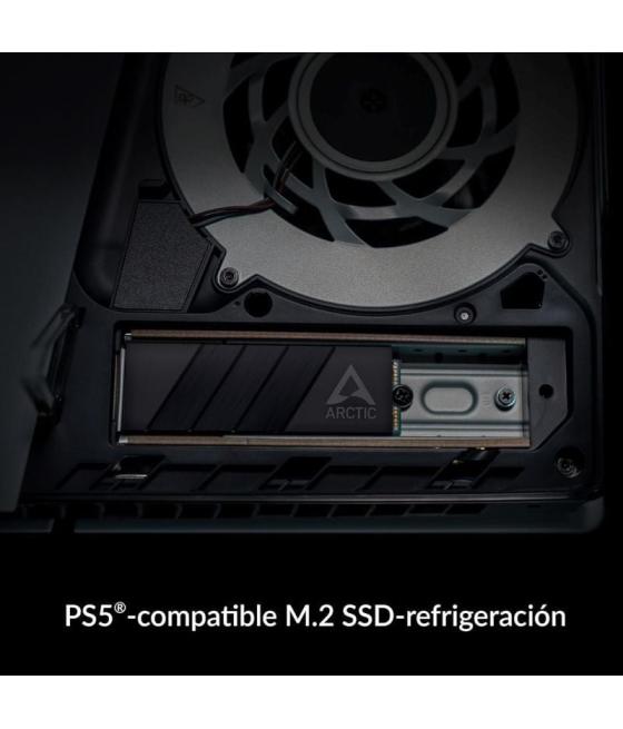 Disipador térmico para ssd m.2 2280 arctic m2 pro/ negro