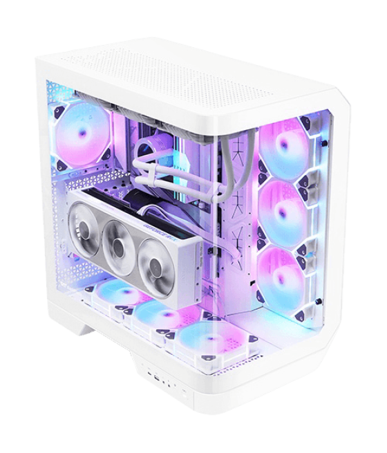 Caja semitorre atx dy570 rgb blanco darkflash