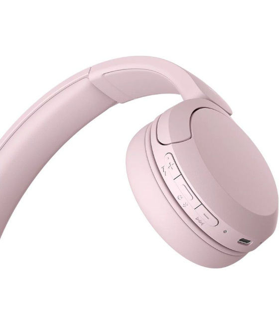 Auriculares inalámbricos sony wh-ch520/ con micrófono/ bluetooth/ rosas