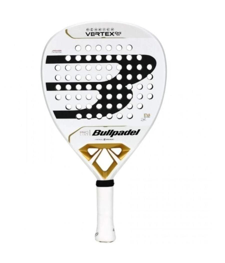 Pala de pádel bullpadel vertex 04 pro line w 2025 (delfi brea)/ blanca