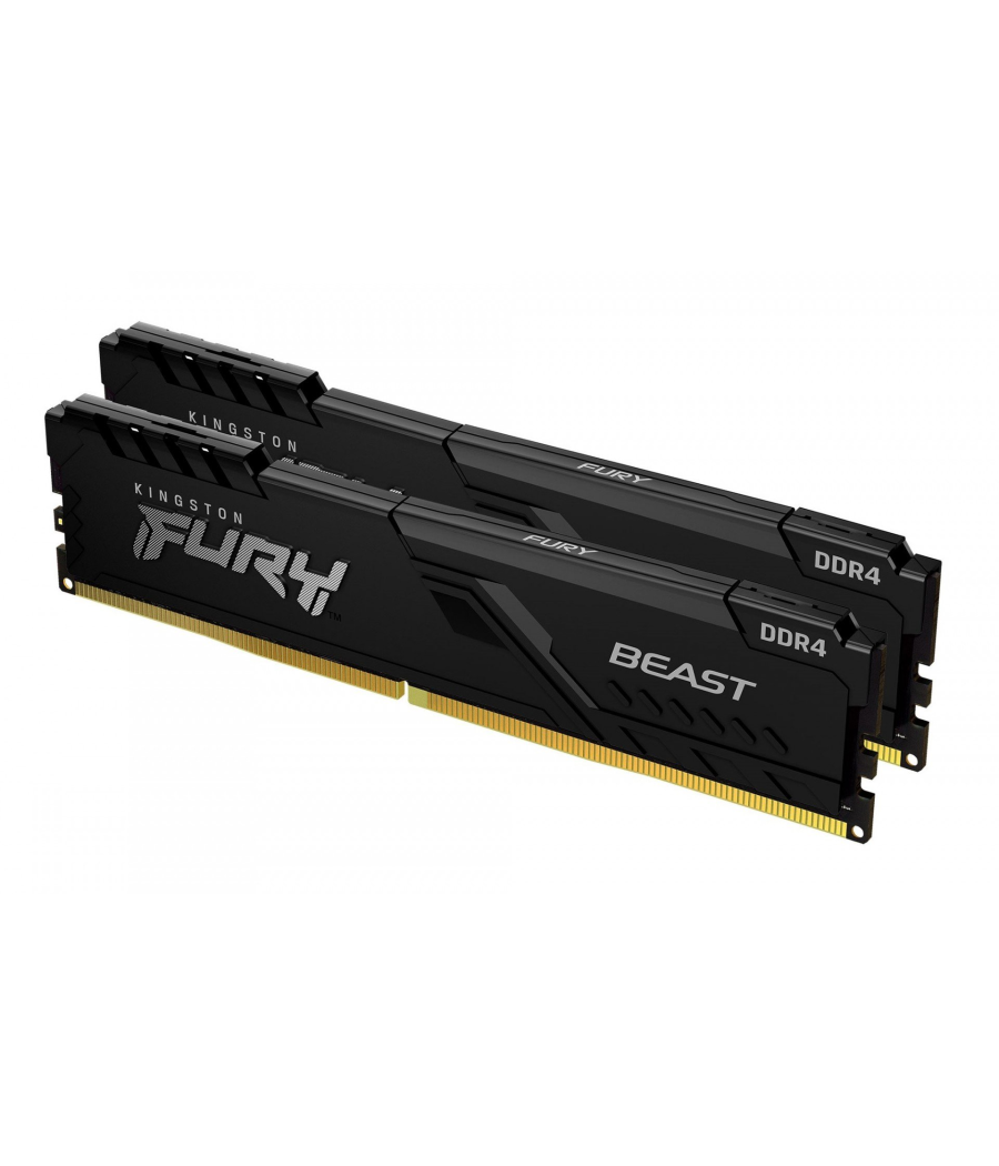 Ddr4 16 gb (2x8kit) 3600 mhz. fury beast kingston