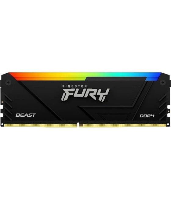 Ddr4 8 gb 3600 mhz. fury beast rgb kingston