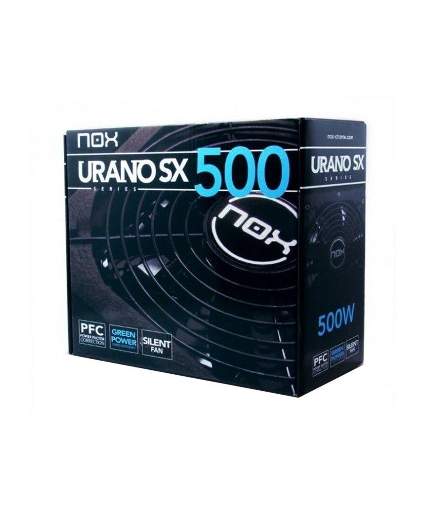 NOX Fuente Alimentación Urano SX 500W ATX - Imagen 3