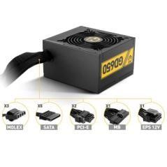 Nox Fuente Alimentación Hummer GD650 80plus GOLD - Imagen 3